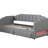 Gray Twin Xl Extendable Daybed With Storage Drawers And Adjustable Led Settings, Solid Wood Structure To King Upholstered Two Drawers, Gray, Suitable For Changing Needs-916703325