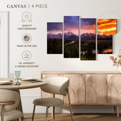 Grand Teton Sunset Pigments
