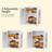 Corner Bread Box for Kitchen Countertop, Double Layer Bamboo Bread Storage Container, Large Capacity Bread Holder with 3 Adjustable Height for Counter, Breadbox Organizer, (White)-1073246371