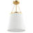 Vela 1 - Light Gold Cone Pendant