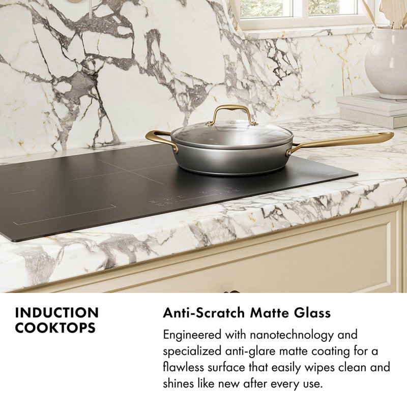 ZLINE 30 in. Induction Cooktop with Anti-Scratch Glass and 4 Elements