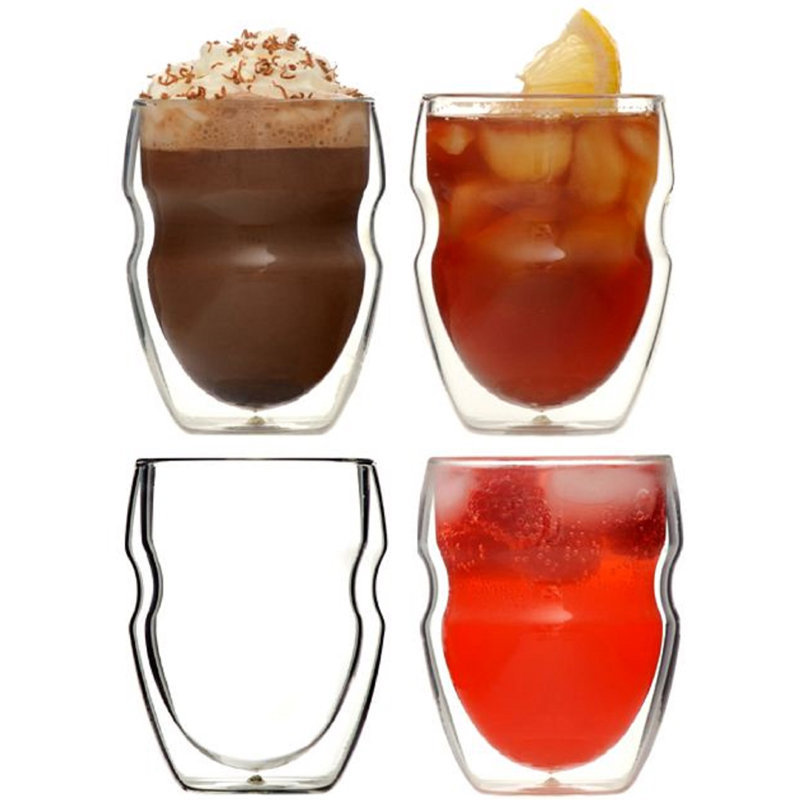 Verres à café et à double paroi Serafino, 4, 8 oz liq.