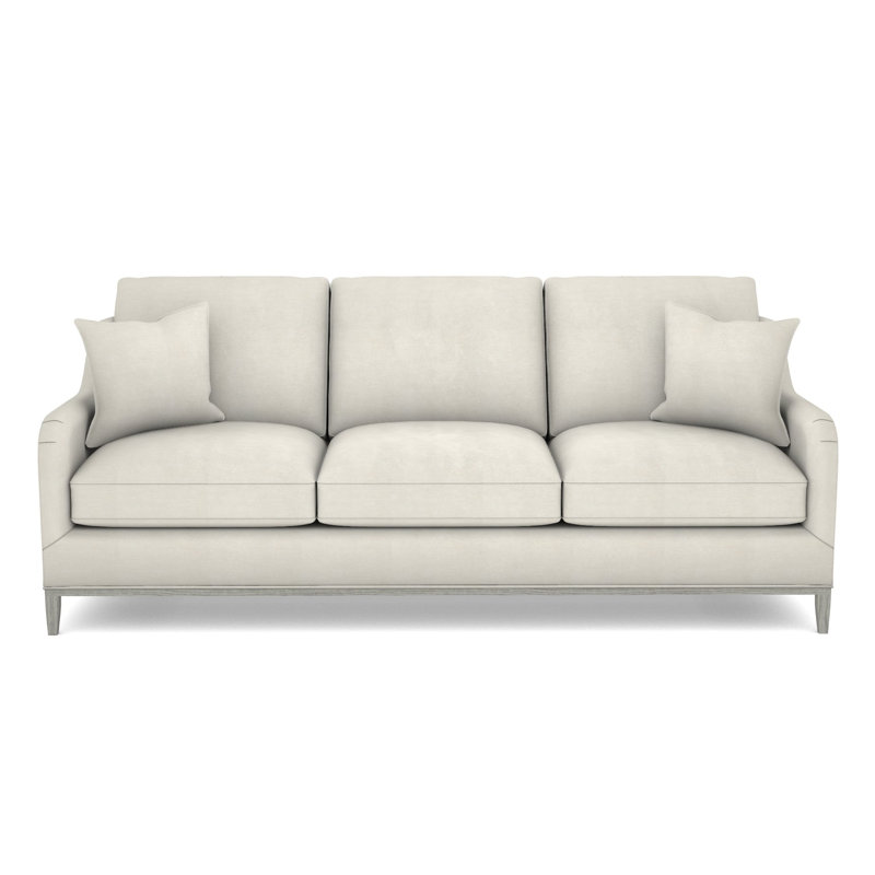 Fisher Sofa, Nadia Parchment, Dove Gray