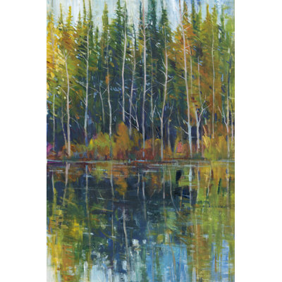 Pine Reflection I by Timothy O' Toole - Painting Print