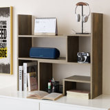 Yak About It Compact Adjustable Dorm Desk Bookshelf