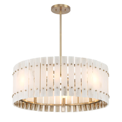 Luminaire suspendu en métal 8 lumières Metropolitan Bardon