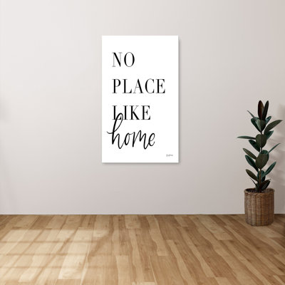 "Simple Words VIII" by Becky Thorns Print on Canvas