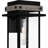 Strader 1-Light Matte Black Outdoor Wall Lantern-1562771126