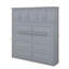 Lit escamotable mural avec armoires supérieures Murphy-2146000059-2146000060