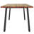 Dining Table Solid Acacia Wood 66.9" x 35.4"