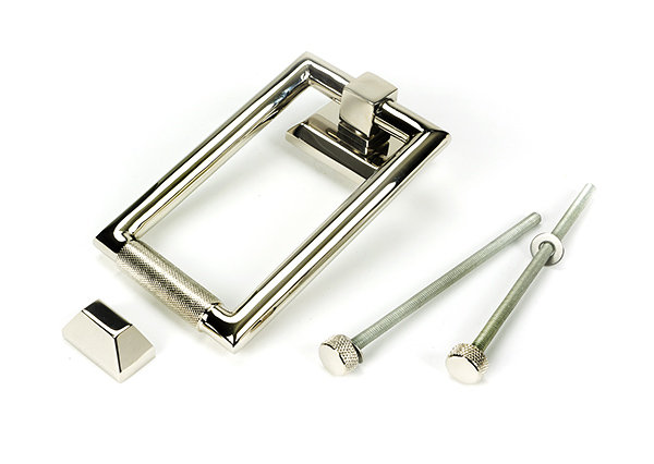 Brompton Door Knocker, Polished Nickel