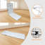 Table pliante de 8 pi, table en plastique portative pour le camping, pique-niques, fêtes, table pliable à charge élevée