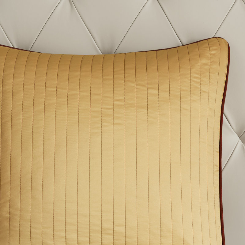 King Red Jacquard Cotton 12-Piece Comforter Set