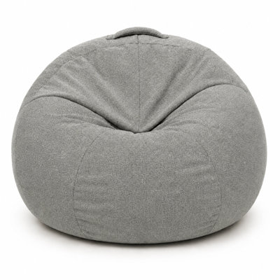 31.5" Wide Bean Bag Chair with Carry Handle