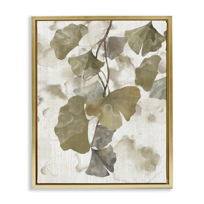 Feuilles rustiques de ginkgo