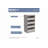 Modular Storage 21.38" W 4-drawer Unit, Set Of 2