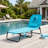 Foldable Face Down Outdoor Tanning Chair With Breathable Face Hole And 3 Removable Soft Pillows For Beach Poolside Backyard Sunbathing Use-1348743296