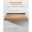 2 supports de tablette flottants robustes 22 pouces / 558,4 mm
