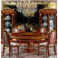 Round Solid Wood Dining Table-169045916