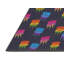 Bleu Cynthia/rouge/noir Tapis décoratif-947236175