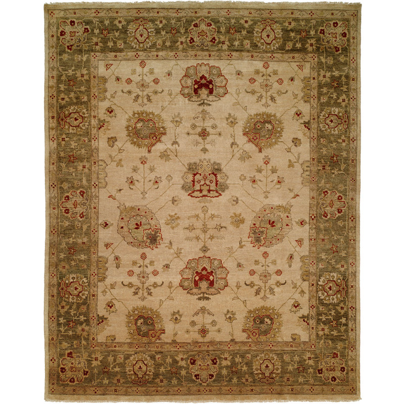 Wool Oriental Indoor Rug, Rectangle 2' x 3'