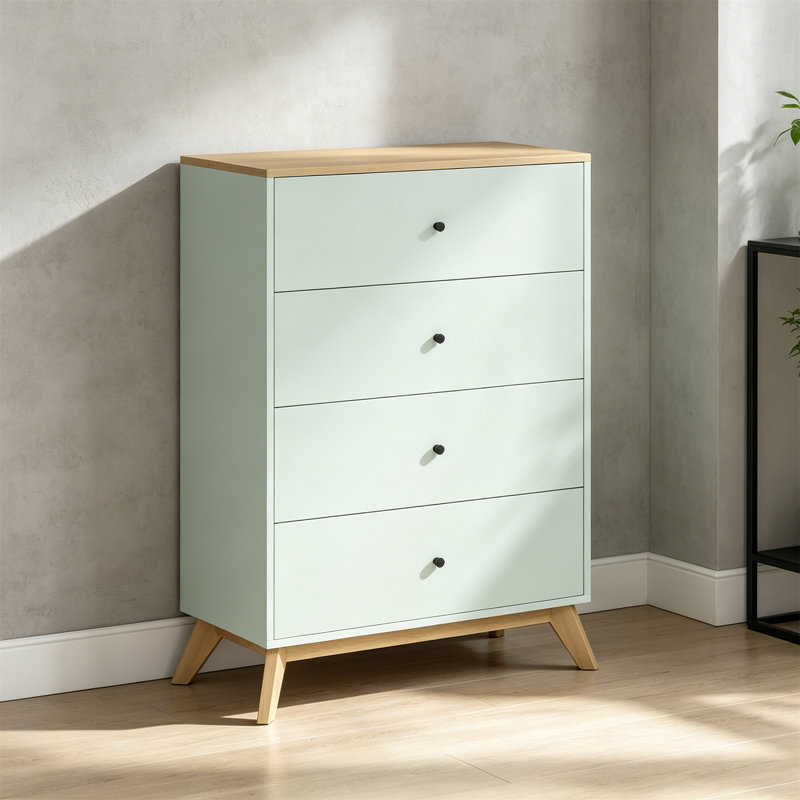 77 cm W Chest of 4 Drawers