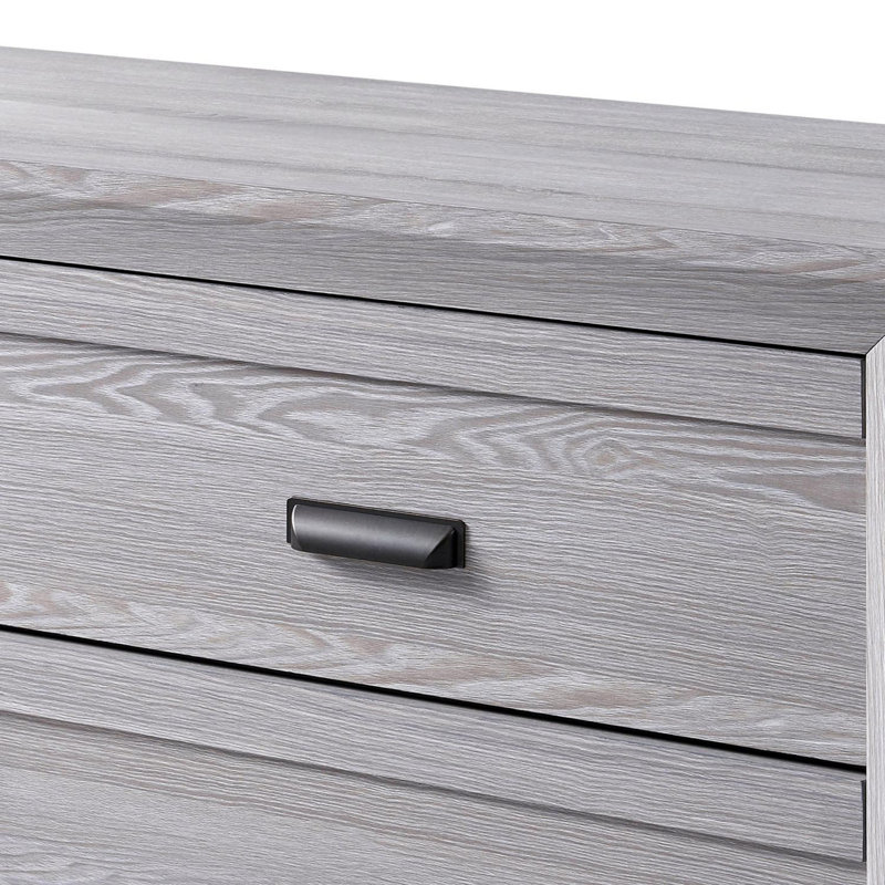 Table de chevet moderne, Gris