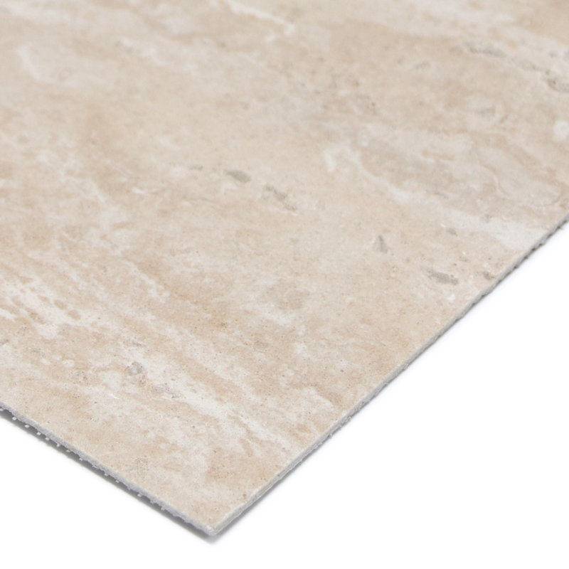 Carreau de mur en travertin 12 po x 24 po Subway, Beige
