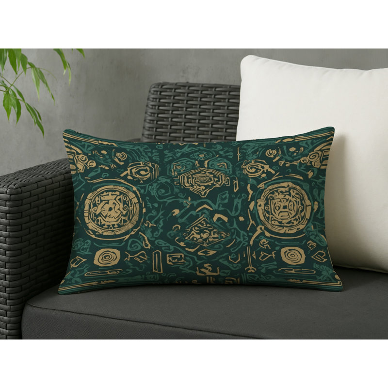 Silent Hero Indoor And Outdoor Throw Pillow, Rectangle 14"H x 20"W