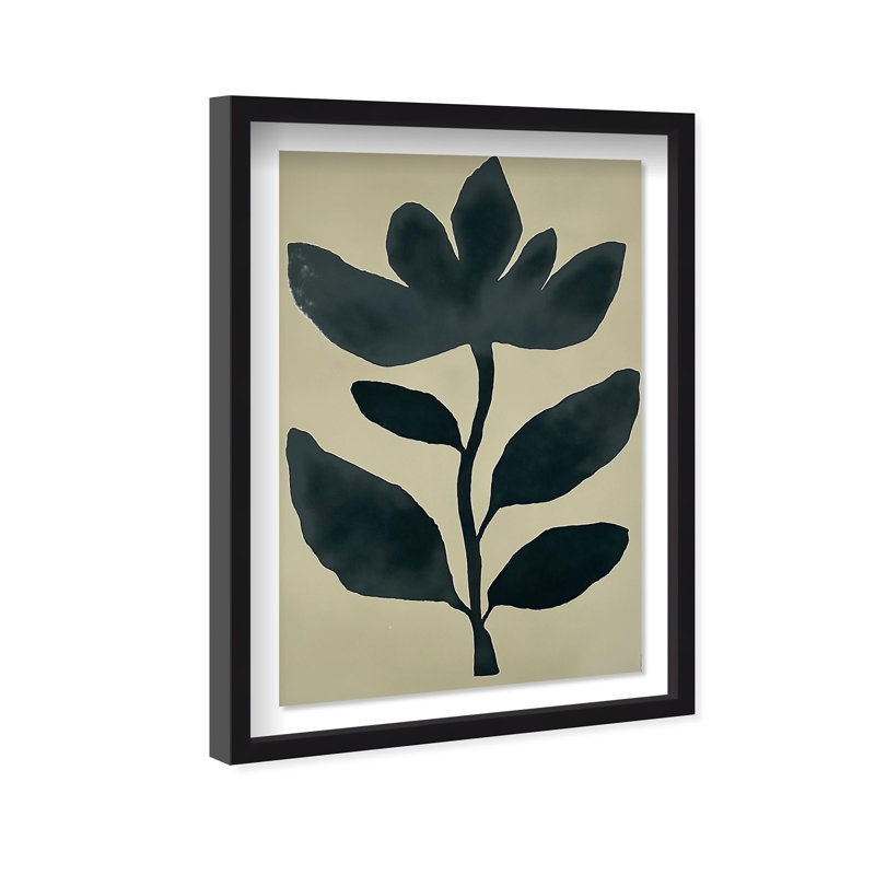 Oliver Gal Crimson Coast I Abstract - Luxury Shadowbox Framed Wall Art, 25.5" H x 17.5" W, Black