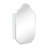 Velora 20'' W 30'' H White Frameless Medicine Cabinet Mirror 2 Adjustable