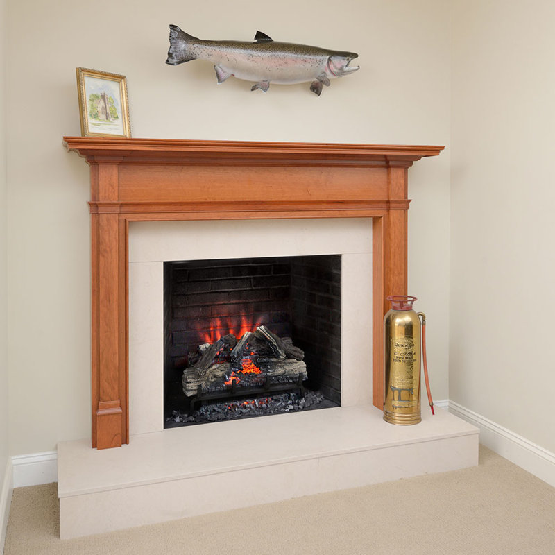Napoleon Woodland Electric Fireplace Log Set - Multiple Light and Heat levels - 400 SQ. FT.