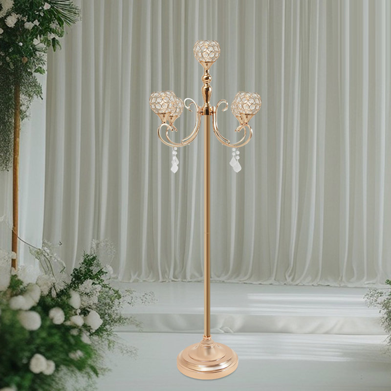 49'' Metal Floor Candelabra