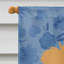 Caniche en polyester à 2 côtés 40 x 28 po standard welcome drapeau maison-957493013