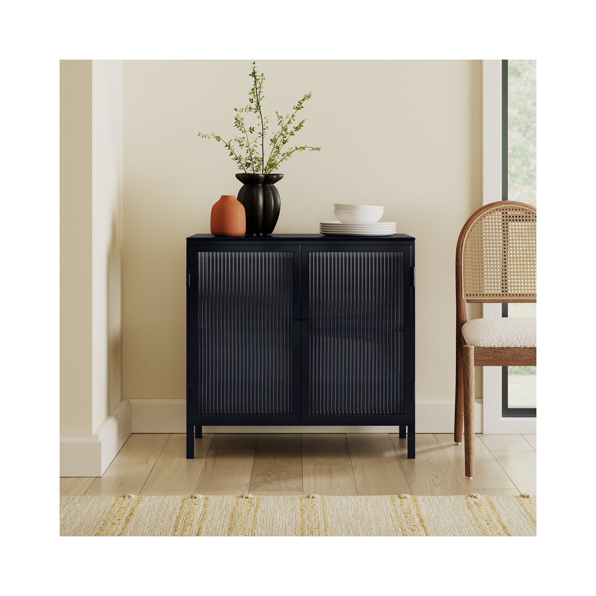 Stefanie 2 -Door Storage Cabinet