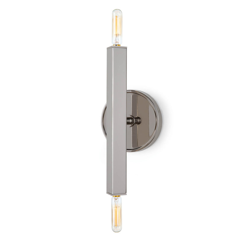 Viper 2 - Light Armed Sconce, Polished Nickel