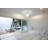 Neriah Glass Semi-Flush Mount Pendant-836803474-805534270