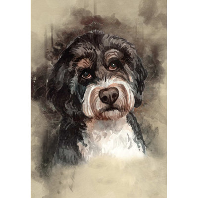 Bernedoodle - No Frame Painting