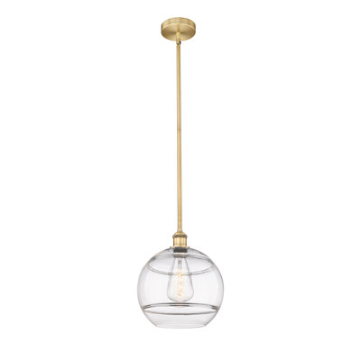 Mini-luminaire suspendu avec tige 6 po Edison Bienes-616-G556