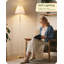 158cm Traditional Floor Lamp with Linen Lampshade (Bulb Included)-793538509