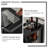 Mobile sideboard storage rack