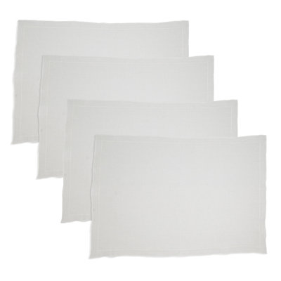 Stonewashed Overlock Edge Placemat (Set of 4)