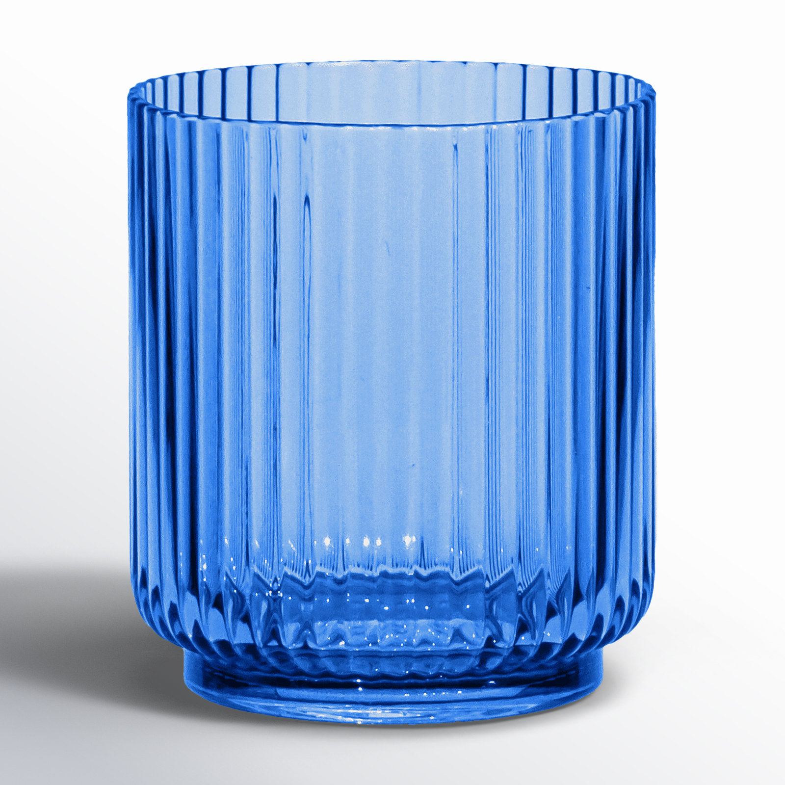 Indra Acrylic Drinking Glass, 15oz., Blue