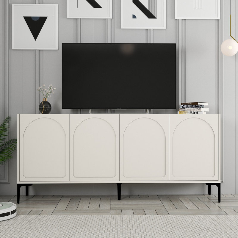 Console, Crème / noir