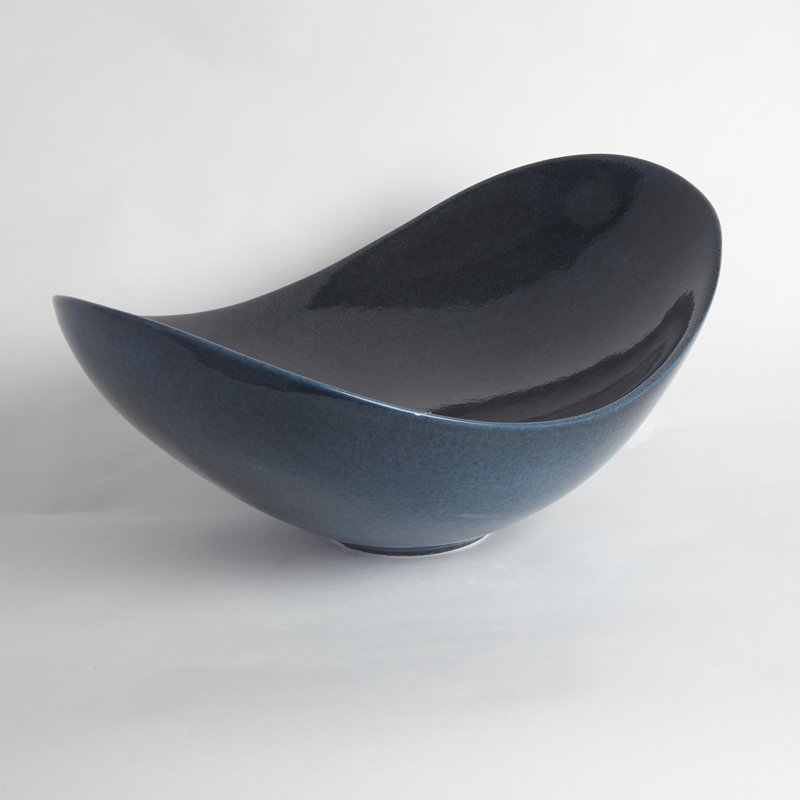 Swoop Ceramic Decorative Bowl, Celestial