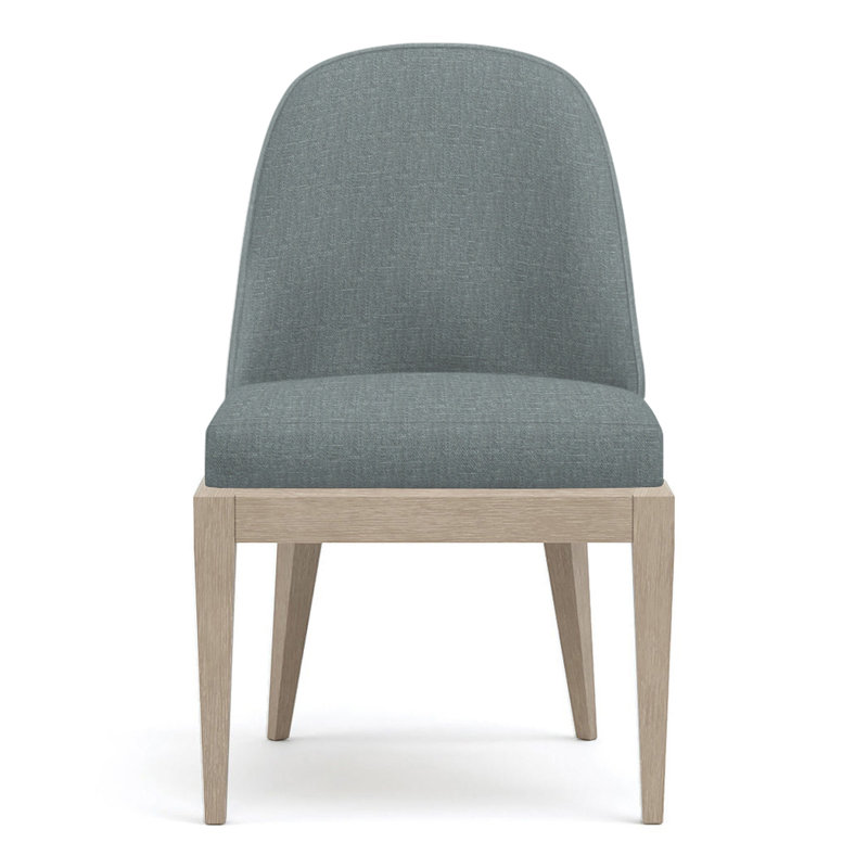 Maidstone Upholstered Dining Chair, Perigold Montage Glacial, Sandbank