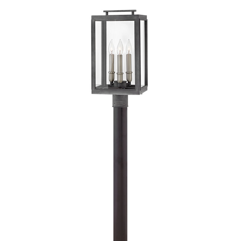 Tête de lanterne 1 lumière Acuff, H 20 po x l 10 po x P 10 po