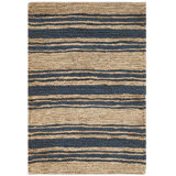 Ralph Lauren Cliff Stripe Jute, Cotton Striped Rug