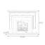 Foyer autoportant en bois massif blanc-44247238-44247240