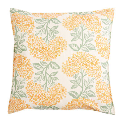 No Canvas Reversible Throw Pillow